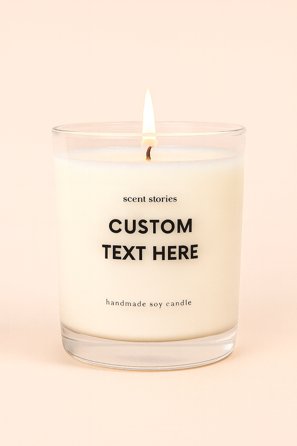 Personalized XL Candle